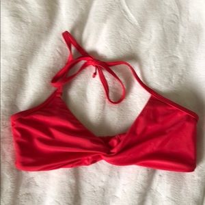 Twist front bikini top